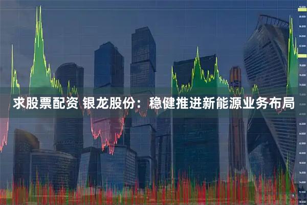 求股票配资 银龙股份：稳健推进新能源业务布局